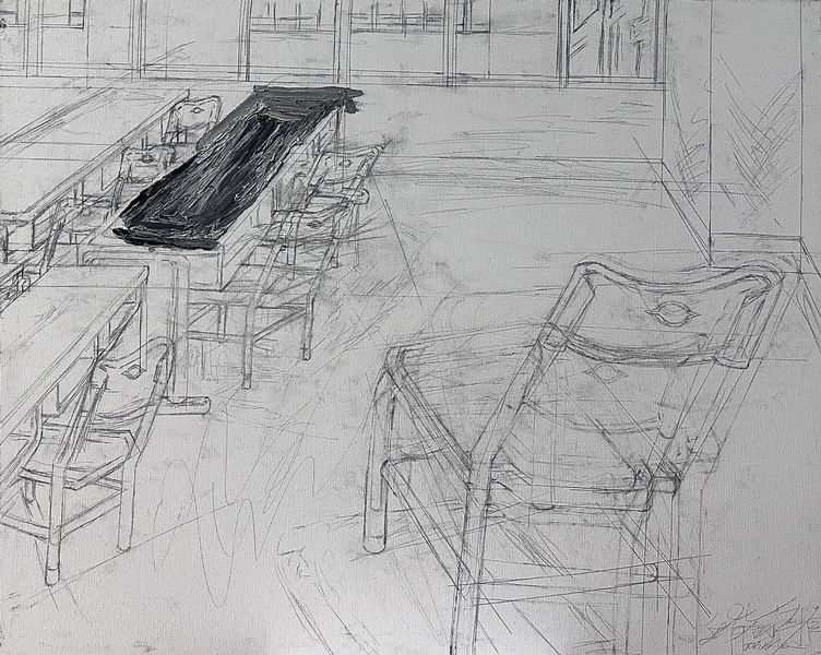 空無一人的椅子